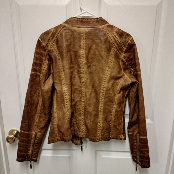 Faux Leather Jacket - Picture 2 of 5